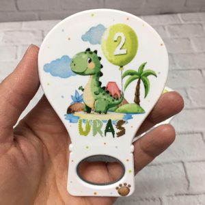 Doğum günü Erkek Bebek Hediyelik Açacak Magnet