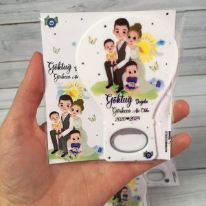 Abi Kardeş Konsept Hediyelik Açacak Magnet