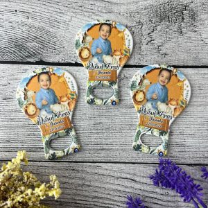 Doğum günü Erkek Bebek Hediyelik Açacak Magnet