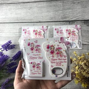 Abla Kardeş Konsept Hediyelik Açacak Magnet & Çikolata