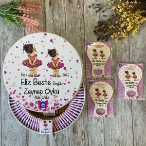 Abla Kardeş Konsept Hediyelik Açacak Magnet & Çikolata