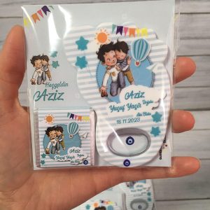 Abi Kardeş Konsept Hediyelik Çikolata & Açacak Magnet Paket