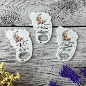 Yenidoğan Erkek Bebek Hediyelik Açacak Magnet