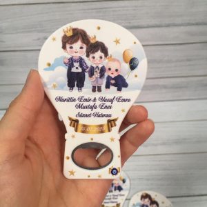 Sünnet Hatırası Hediyelik Açacak Magnet