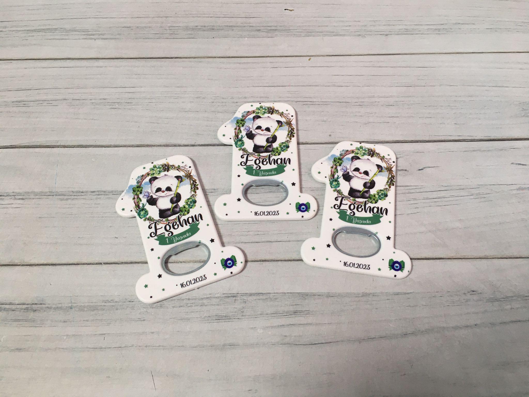 Doğum günü Erkek Bebek Hediyelik Açacak Magnet - Görsel 2